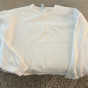 “MRS” crewneck